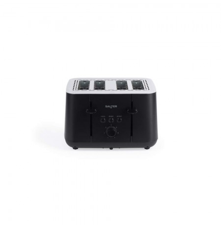 Salter EK5565MBLKFVDE Kuro 4-Slice Toaster