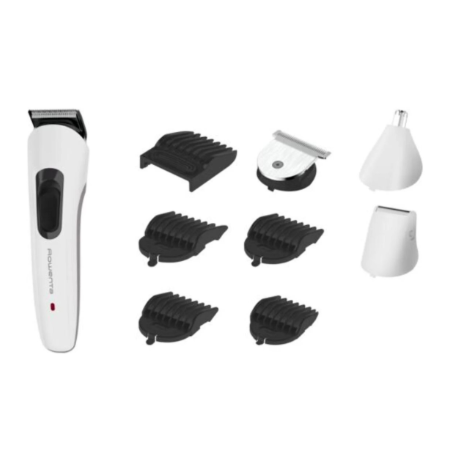 Rowenta TN8961F4 Multistyle 9 in 1 Grooming Kit, White | Rowenta