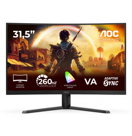 AOC G4 C32G42ZE computer monitor 80 cm (31.5") 1920 x 1080 pixels Full HD LED Black, Red