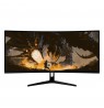 Arozzi Nova 34″ Curved computer monitor 86.4 cm (34") 3440 x 1440 pixels 4K Ultra HD LED Black