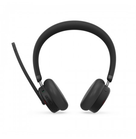 Lenovo 6550 Headset Wireless Head-band Office/Call center USB Type-C Bluetooth Black