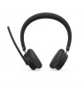 Lenovo 6550 Headset Wireless Head-band Office/Call center USB Type-C Bluetooth Black