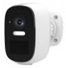 Outdoor Camera Nedis Smartlife Wifi, IP66, motion sensor, night vision, white