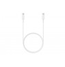 Samsung EP-DA705 USB-C Male į USB-C Male Kabelis 1m, Balta