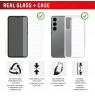 Samsung Galaxy A37 Real Screen Glass MM + Case By Displex Transparent