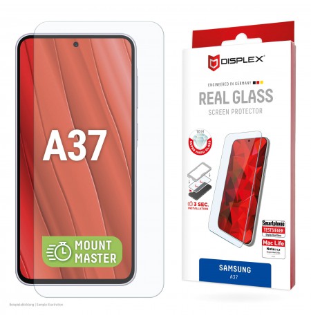 Samsung Galaxy A37 Real Screen Glass MM By Displex Transparent