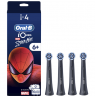 Oral-B Replacement brush heads | iO kids Refills Spiderman | Heads | For kids | Number of brush heads included 4
