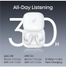 Anker Soundcore Earbuds | Liberty | Bluetooth | Semi-in-ear | Microphone | Noise canceling | Wireless | White