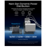 Anker Prime Charger, 3 Ports, 160W, Silver