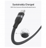 Anker USB-C to USB-C Cable Braided, 0.9m, 240W, Black | Anker USB-C Braided Cable, 0.9 m