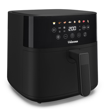 Tristar Digital Airfryer | FR-9060 | Power 1700 W | Capacity 6 L | Black | Hot air technology