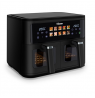 Tristar Double Basket Airfryer | FR-9075 | Power 2500 W | Capacity 9 L | Hot air technology | Black