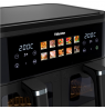 Tristar Double Basket Airfryer | FR-9075 | Power 2500 W | Capacity 9 L | Hot air technology | Black