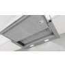 Bosch Serie 2 DFM064W55 cooker hood Semi built-in (pull out) Metallic, Silver 394 m³/h