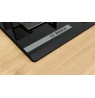 Bosch PRP6A6H40 hob Black Built-in 60 cm Gas 4 zone(s)