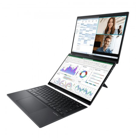 ASUS Zenbook Duo UX8406CA-QL121W Ultra 7 255H 2x14.0"OLED FHD Touch 60Hz 400nits 32GB LPDDR5X SSD1TB Glossy Intel Arc Graphics