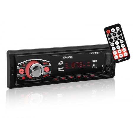 Radio car BLOW AVH-8626 78-279 (Bluetooth, USB + AUX + SD cards)