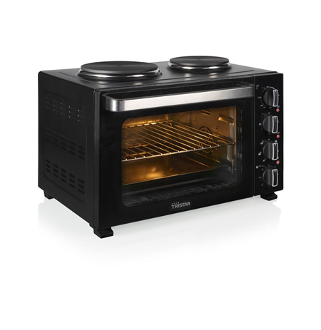 Tristar Convection Oven with 2 Hot Plates | OV-3670 | 35 L | 3200 W | Black