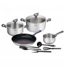 POT AND COOKING UTENSIL SET 11 PCE