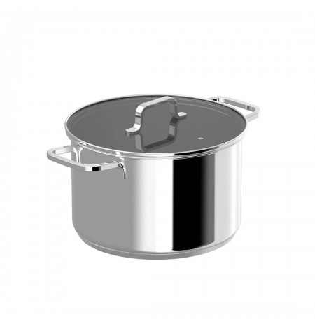 STOCKPOT HELIXWITH LID 24X15CM 6.6L