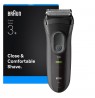 SHAVER 3000 BLACK/GREY BRAUN
