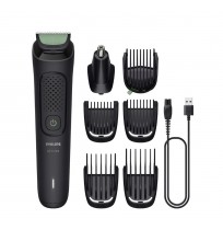 Philips Trimmer | MG3930/15 Series 3000 All-in-One | Cordless | Number of length steps 10 | Black