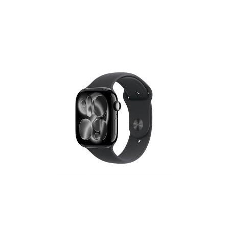 Apple Watch Series 11Â GPS + Cellular 46mm Space Grey Aluminium Case with Black Sport Band - S/M