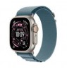 Apple Watch Ultra 3Â GPS + CellularÂ 49mmÂ Natural Titanium Case with Light Blue Alpine Loop - Small