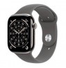 Apple Watch Series 11Â GPS + Cellular 46mmÂ Natural Titanium Case with Natural Milanese Loop - M/L