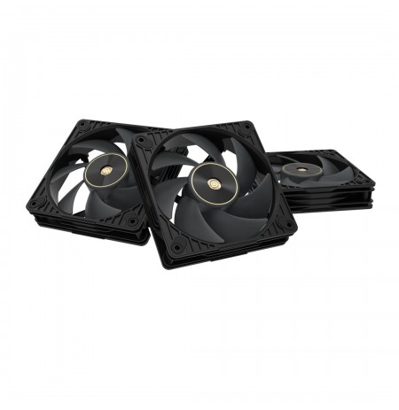 ASUS ProArt PF120 Fan PWM Black 3in1 Computer case 12 cm 3 pc(s)