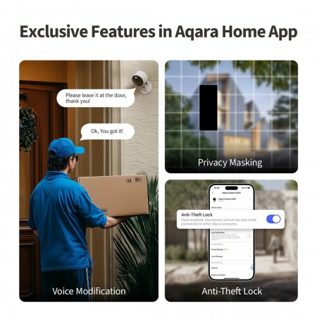 Aqara G100 Cube IP security camera Indoor & outdoor 2304 x 1296 pixels Ceiling/wall
