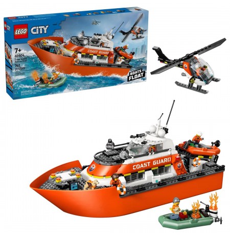LEGO CITY 60504 Coast Guard Rescue Boat and Helicopter