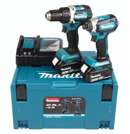 COMBOKIT 18V DLX2189TJ 2X5,0AH MAKITA