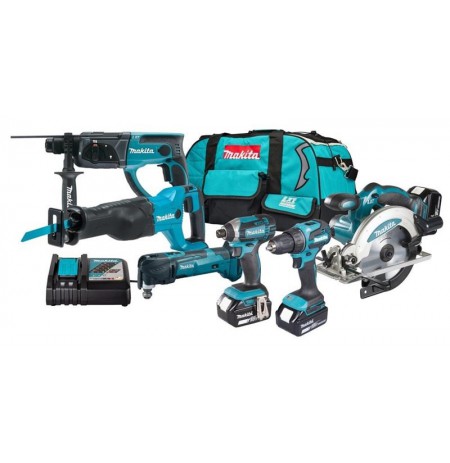 TOOL SET MAKITA DLX6135TX1 3X5 AH 18V