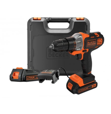 Black & Decker MT218KB drill 800 RPM Black,Orange 1.46 kg