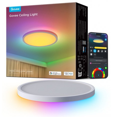 Govee 30cm RGBWW + RGBIC Smart Smart ceiling light Wi-Fi/Bluetooth 28 W