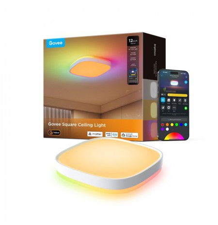 Govee 30cm RGBWW + RGBIC Smart Smart ceiling light Wi-Fi/Bluetooth 28 W