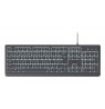 Trust Primo Beleuchtete keyboard Home/Office USB QWERTY US English Black