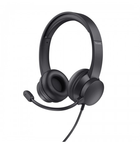 Trust Ayda Headset Wired Head-band Calls/Music Black