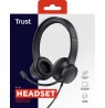 Trust Ayda Headset Wired Head-band Calls/Music Black