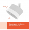 Vogels Wall mount | Speaker Wall Mount for Sonos Era 300 | Tilt, rotate | Maximum weight (capacity) 7 kg | White