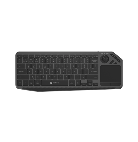 Natec Turbot 2 | Keyboard | Wireless | US | Bluetooth | Black/Gray