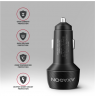 AXAGON PWC-PQ48 Car charger 48W, USB-A + USB-C, PD3.0/PPS/QC4+/SFC, Black