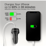 AXAGON PWC-PQ48 Car charger 48W, USB-A + USB-C, PD3.0/PPS/QC4+/SFC, Black