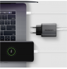 AXAGON ACU-PQ67 GaN Wall charger 67W, 2x port (USB-A + USB-C) PD3.0/PPS/QC4+/SFC 2.0/Apple, Black