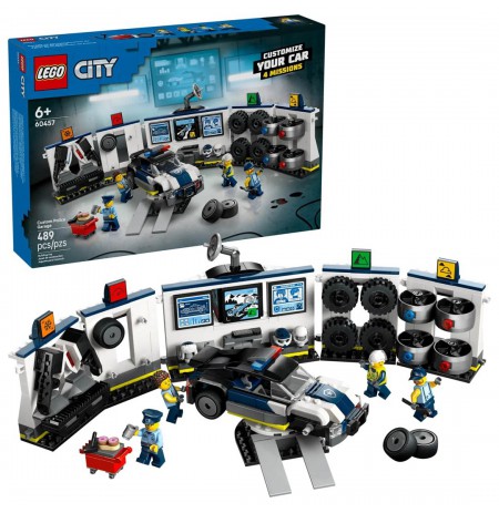LEGO CITY 60457 Custom Police Car Garage