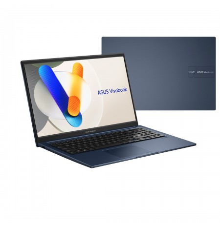 ASUS Vivobook 15 X1504VA-BQ4291 Core 5 120U 15.6"FHD IPS-level Panel 60Hz 250nits AG 16GB DDR5 SSD512 Intel Graphics WLAN+BT