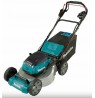 Makita DLM465PT4 lawn mower Push lawn mower Battery Black, Blue, Metallic