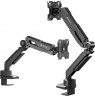 ONKRON G90-B Swivel and tilt desk mount for 13‘-34’ monitors, max. 10 kg, with rotation, black