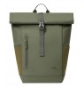 Rivacase Eden backpack Travel backpack Olive PU leather, Polyester, Recycled polyethylene terephthalate (rPET)